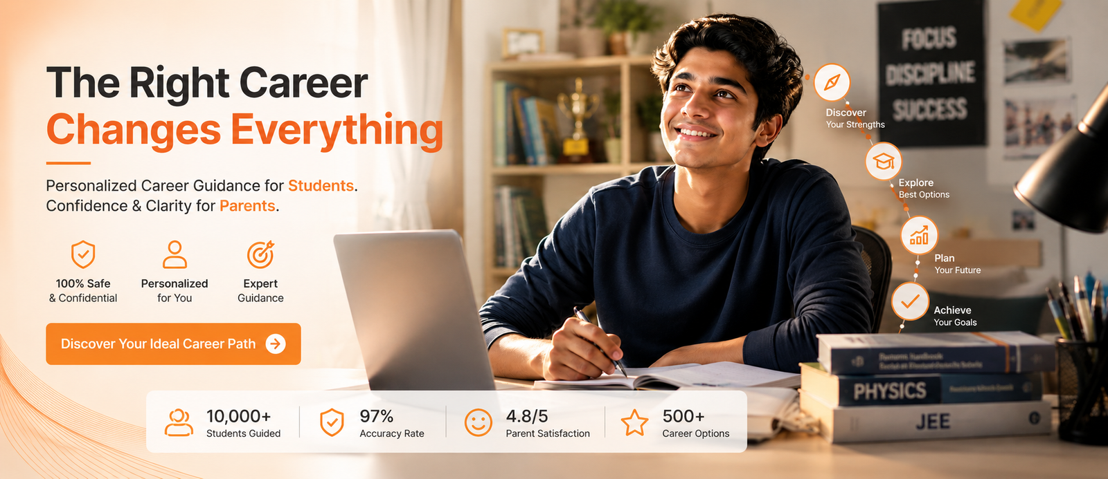 Students discovering their career path